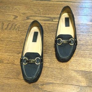 Coach loafers Black & Gold